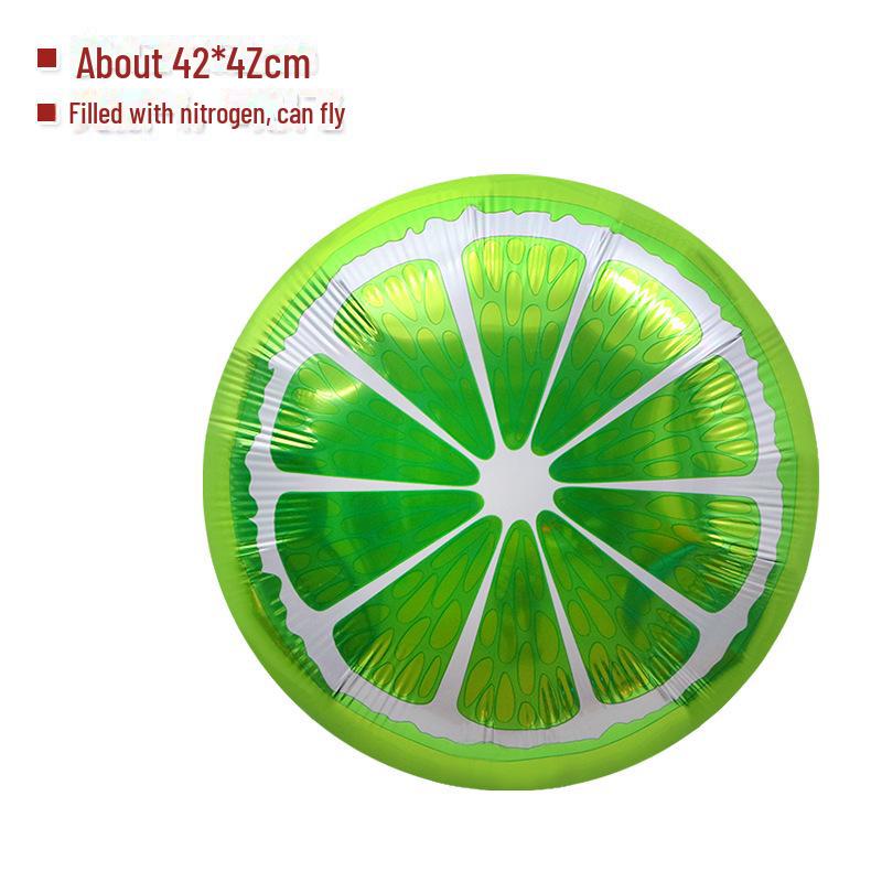 Мультяшные фольгированные шары в форме фруктов: Украшения для вечеринки с яблоками, ананасами, арбузами и виноградом