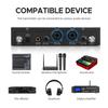 Debra ER-480 UHF Professional Wireless In-Ear Monitor System, UHF Frequency 500-700MHz, Range 50m, for Stage, Small Concerts