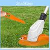 Grass 1pc Garden Trimming Ultra Thin Lawn Mower Plastic Blade For Polycut L90