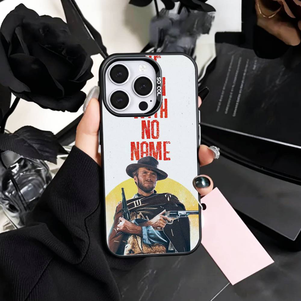 ФИЛЬМ Хороший, плохой, злой Чехол для телефона для iPhone17,16,15,14,13,12,11 Plus,Pro Max Цветной Посеребренный Внутренняя крышка
