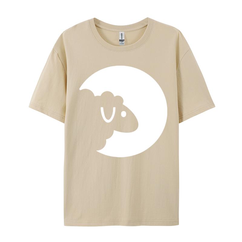 Sheep Moon Tshirt Vintage Tshirt Cotton Tees For Unisex Design Top TShirts Short Sleeve Brand New blouses