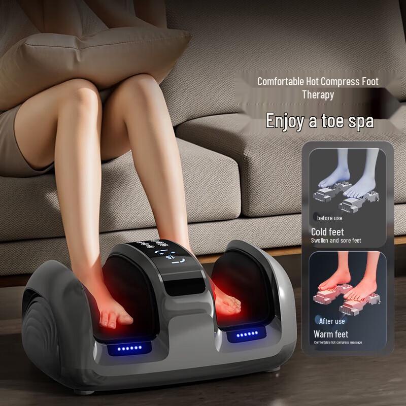 Aux Automatic Kneading Foot & Calf Massager