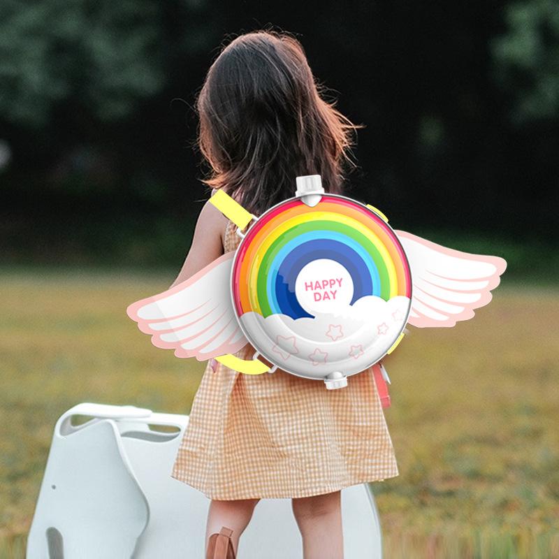 Cartoon Angel Wings Backpack Water, Large Capacity Pump Water Spray Children'S Toys