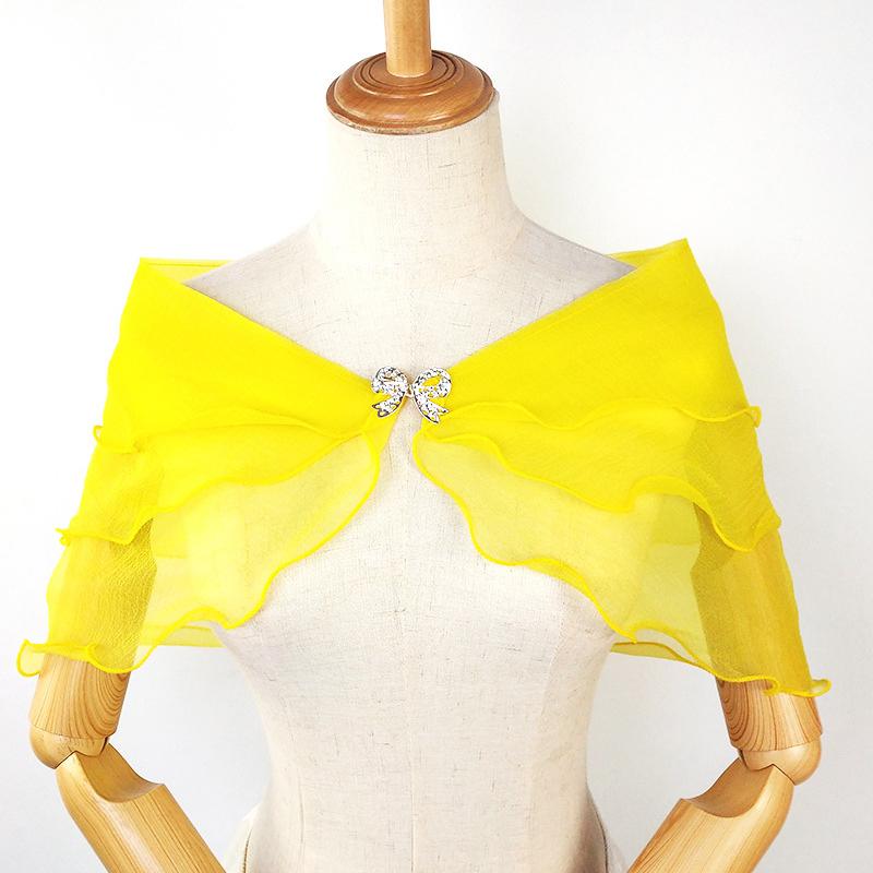 1 шт. однотонная шаль из лесной системы, модное свадебное платье, универсальный бант, пуговицы, тонкий стиль, одно плечо