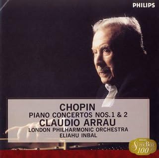 CD ARAU (КЛАУДИО), ШОПЕН, ИНБАЛЬ (ELIA - Шопен: Фортепианные концерты Нет. 1 и нет. UCCP7019 Япония Классика Б/У