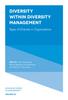 Книга Diversity Within Diversity Management : Types of Diversity In Organizations