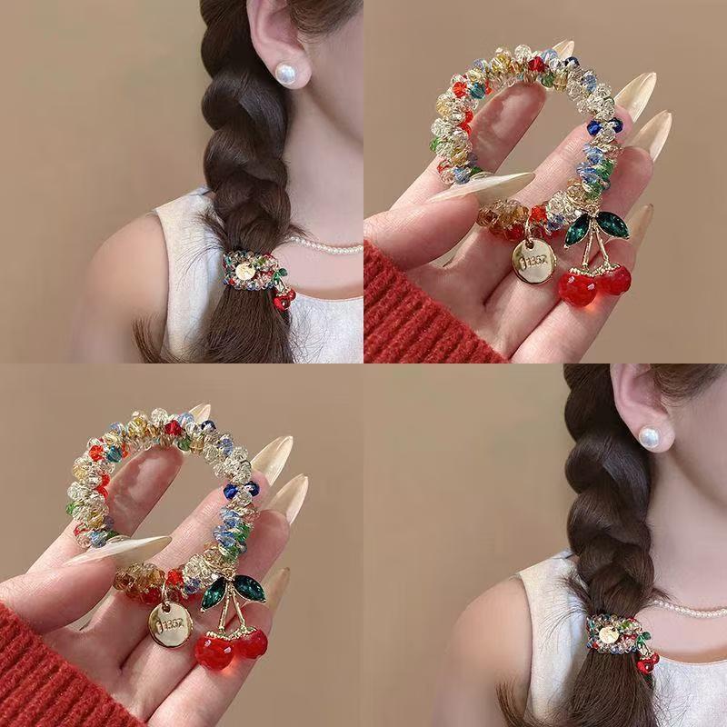 2-Piece Hair Ties, Elastic Hair Bands, Hair Ornament, Hair Accessories