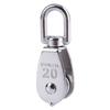 M20 M25 M32 In Traction Sheave Fixed Tool Lifting Swivel Stainless Steel Pulley Rope Single Wheel