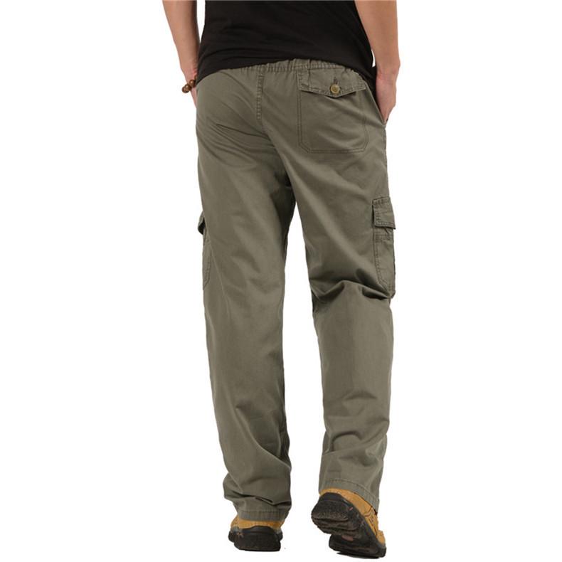 Men's Casual Pants Large Size Work Pants Fashionable Versatile Pants New Trend Straight Pants