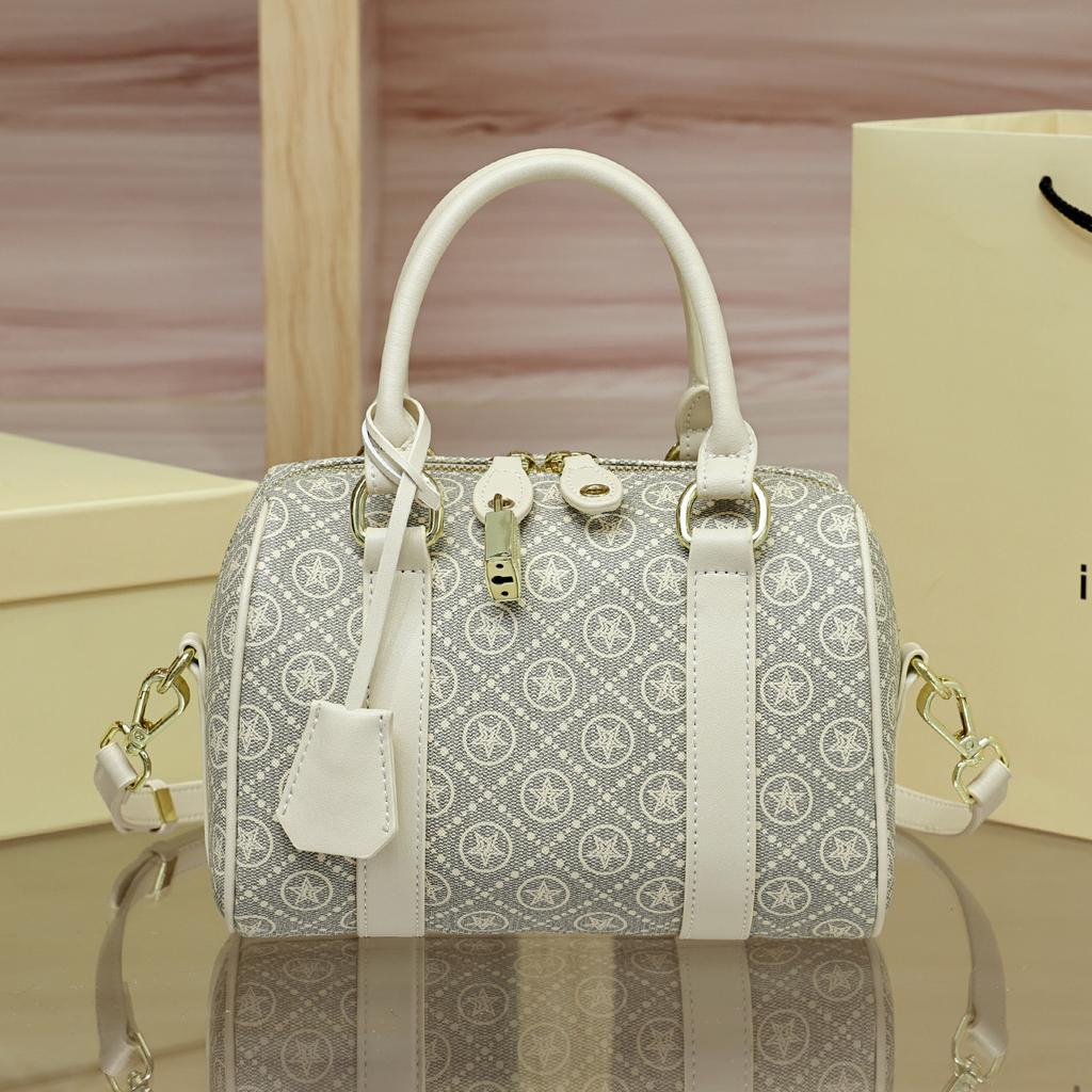 Fashion commuter handbag high-end sense large capacity shoulder crossbody Boston pillow bag