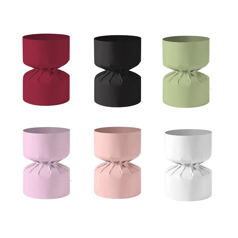 10pcs Round Gift Box Packaging Materials Mini Bouquet Stereotype Kraft Paper DIY