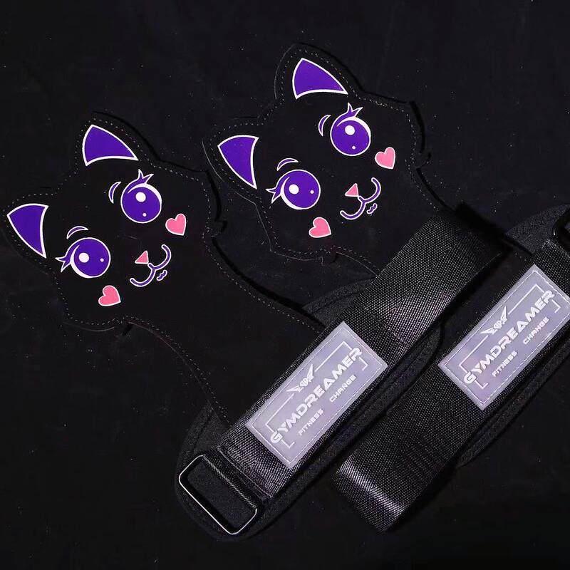 Lucky Cat Cowhide Fitness Grip Support Belt