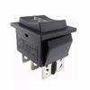 10pcs 6 Pin Terminals Double Reset Switch KCD4 Push Button Switch  Electrical Products