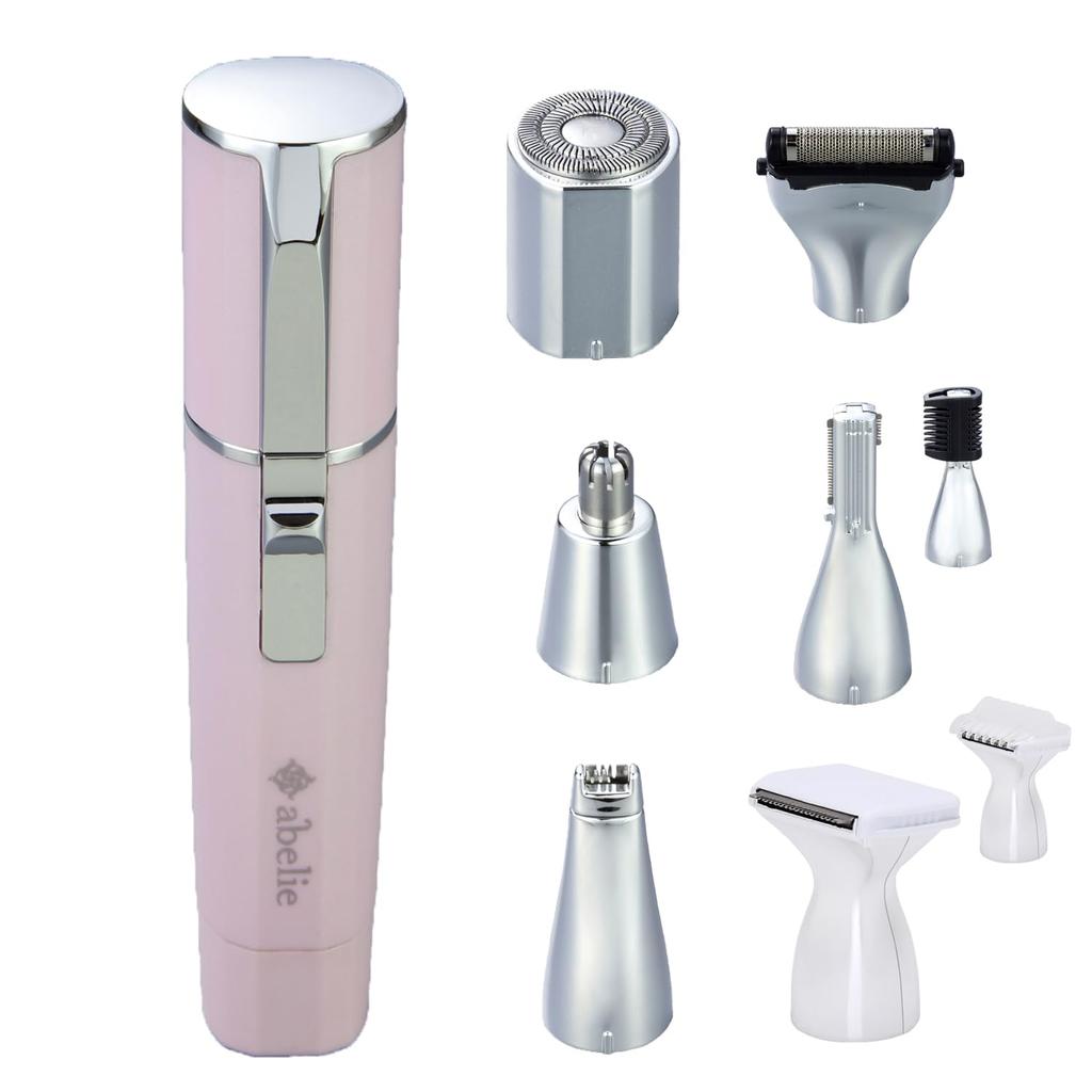 Rozen Star Electric and Nose Hair Beauty Plus SP VIO Shaver with Large Pouch Eyebrow Comb Attachment AZ076SPWVDWPP Women's Shaver, Face, Body,