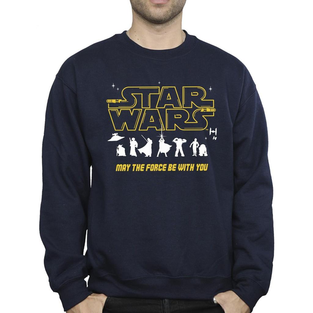 Star Wars Mens Silhouettes Force Sweatshirt