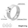Xiaomi Skyrim Heart Charm Rings for Women Bohemian Stainless Steel Gold Color Aesthetic Ring 2026 Trend Korean Jewelry Birthday Gift