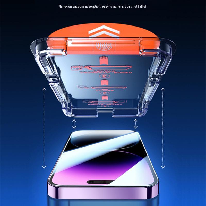 Камера без пыли с мгновенным нанесением для iPhone 16 Pro Max 17 Защитное стекло Privacy и Инструмент для удаления пыли