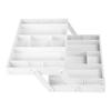 2/3 Tier Adjustable Drawer Organizer Box Trays Make Up Cosmetics Sundries Divider Holder Kitchen Bathroom Closet Jewellery Box