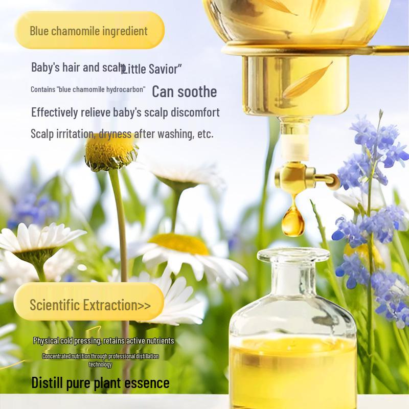 Детский шампунь Bisu Tang Голубая ромашка - Мягкий и бережный уход за волосами