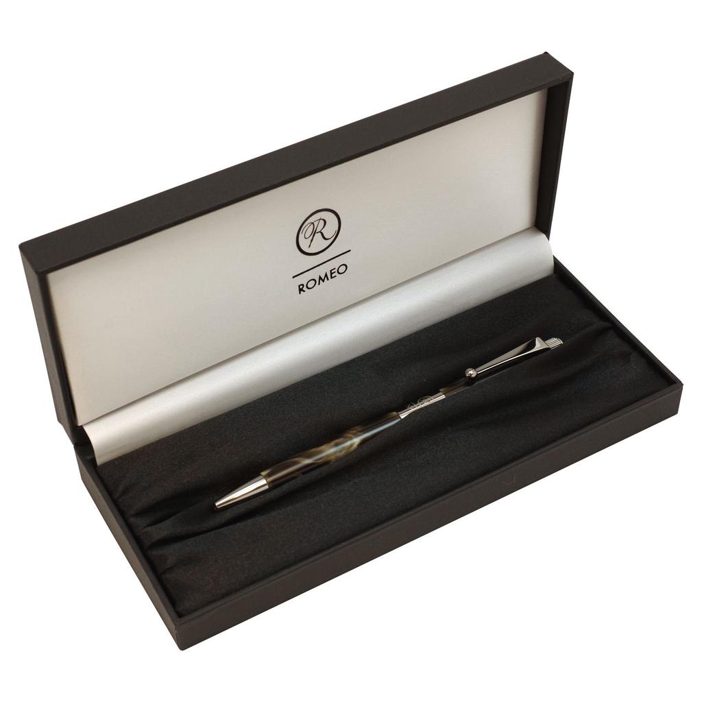Romeo Itoya ROMEO 3 Ballpoint Pen Thin Shaft Italian Gray R234 No.
