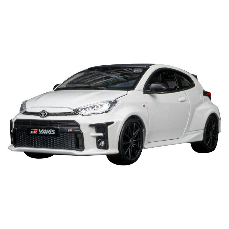 Maisto 1/24 GR Toyota Yaris Alloy Car Model Diecasts Metal Vehicles Car Model High Simulation Miniature Scale Childrens Toy Gift