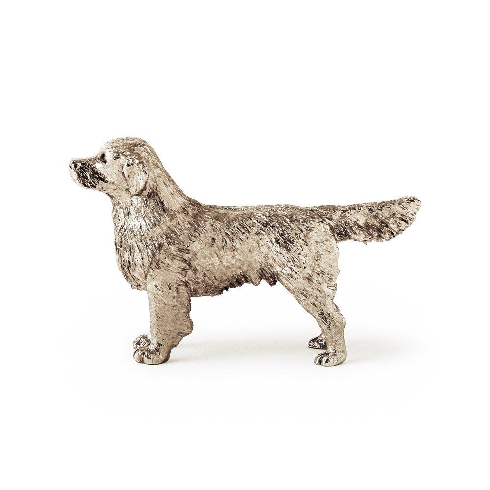 Коллекция фигурок собак породы золотистый ретривер в британском стиле