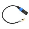 XLR Male to Mini XLR Female Cable Professional 3 Pin XLR Cable Adapter для микшера камеры микрофона