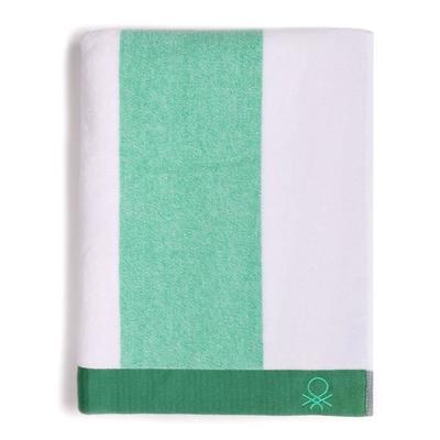 Пляжное полотенце - CASA BENETTON - 90x160 см - 450 г/м² - 100% хлопок - Зеленый
