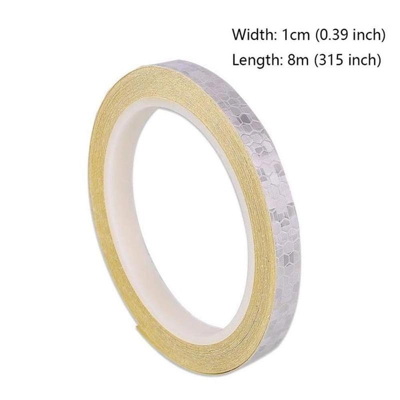 Светоотражающая наклейка для велосипеда, наклейка на колесо мотоцикла, наклейка на тело, защитная лента для ночной езды