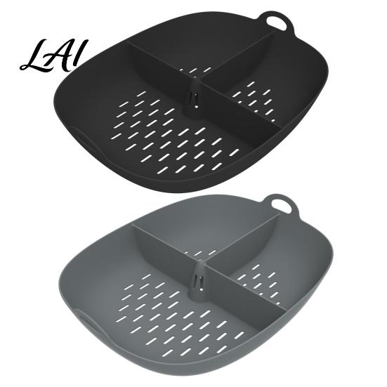 Heat Resistant Baking Tray Silicone Grid Steaming for Thermomix TM7 Food Grade Non-stick Steam Safe Accessory Parties Insert Kitchen Healthy Cooking