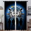 Разделительные шторы Ramones для современной гостиной, шторы для затемнения, шторы для домашнего интерьера, 2 штуки, тюль для штор на окна в спальню
