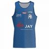 Men Women Rugby Training Tank Top Sleeveless Sport Vest Basketball Practice Lightweight Breathable