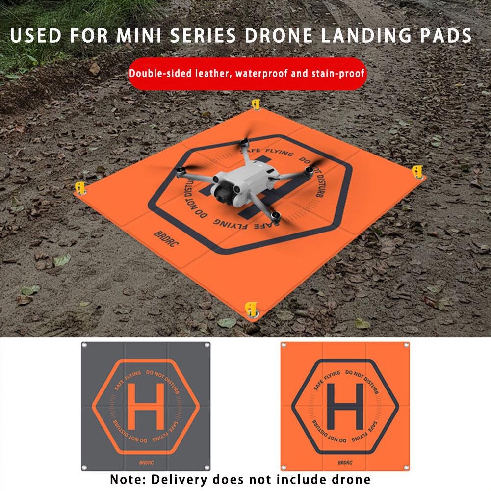 Drone Landing Pad for DJI MINI 4 Pro/3 Pro/MAVIC 3/Avata 2/Air 3 Universal Foldable Aircraft Launch Mat RC Drones Accessories