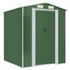 Garden Shed Green 192 x 191 x 223 cm Galvanized Steel