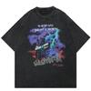 Футболка унисекс с рисунком Streetwear Hotel Horror 2024