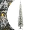 Artificial Christmas Tree with 300 LEDs and Stand Green 300 Cm