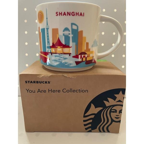 Starbucks Coffee Mug Shanghai 14oz You Are Here Collection YAH in Box