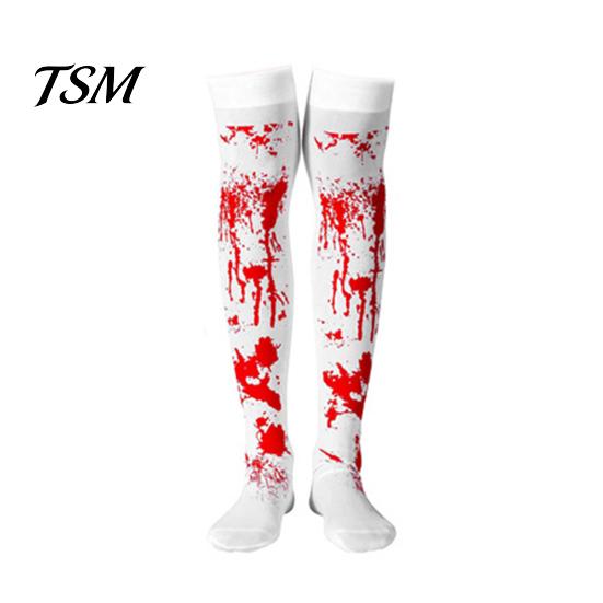 Scary Halloween Costume for Women Blood Print Women, Apron, Hooded Horror Cosplay Outfit Cloak, Stockings Outfits Parties, Haunted House Events