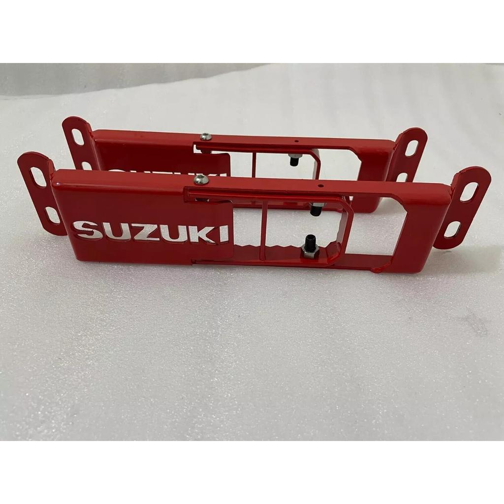 Suzuki Samurai Sierra Дверная петля Подножка Металлическая Складная 2 комплекта Красный и Черный
