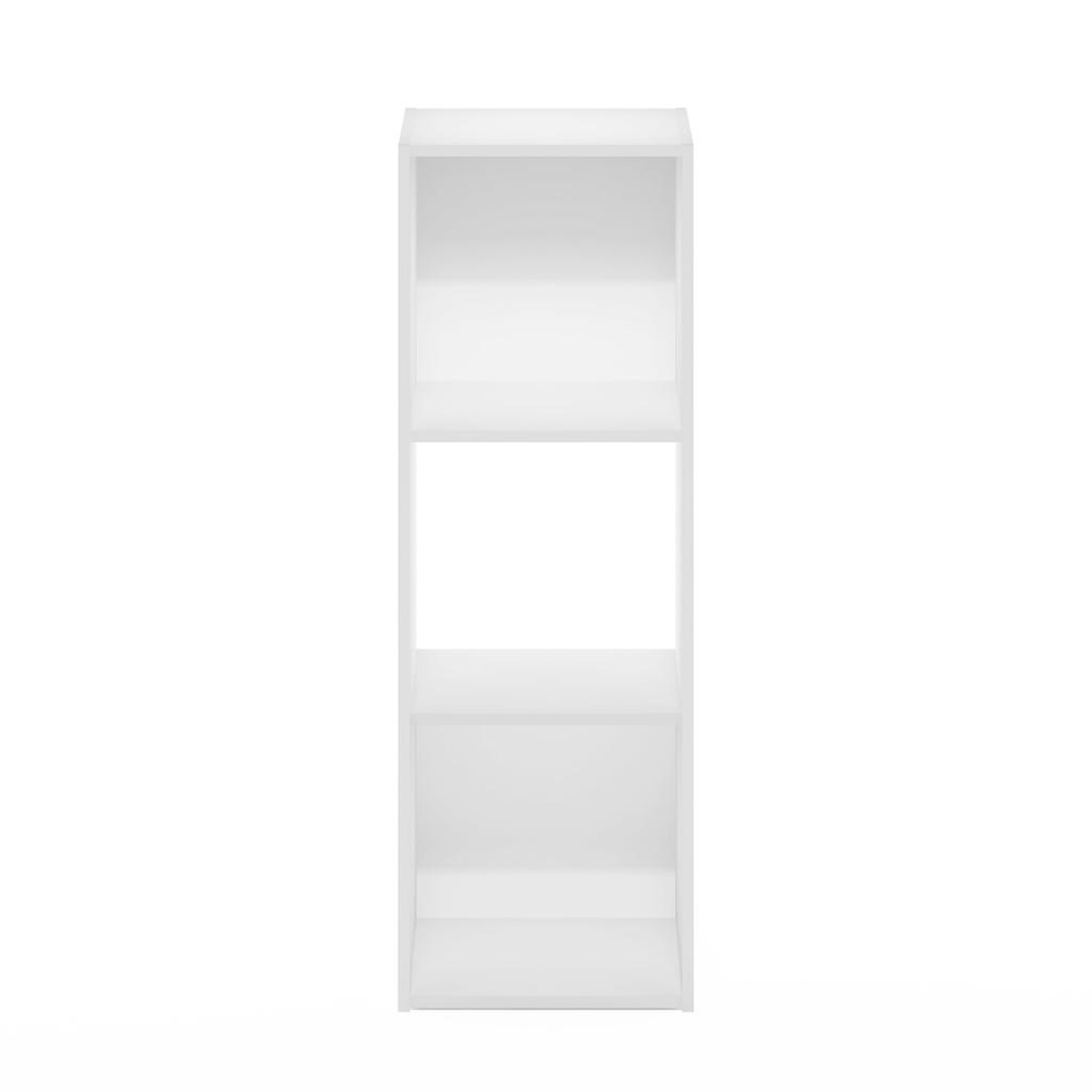 Furinno Bookshelf Color Box Storage Cabinet Peli Series White 3 X 1 Tier Width 31 X Height 91 X Depth 29cm Japanese Import [Regular Product]