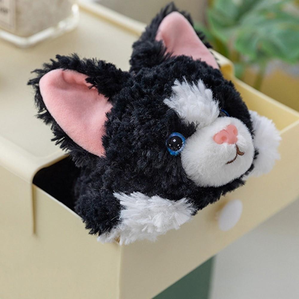 Animal Curly Cat Doll Pendant Wrist Pad German Curly Cat Plush Doll Home Decor