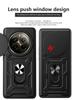 Для Realme 12 Pro 5G Чехол Slide Lens Camera Armor Чехлы для телефонов Oppo Realme 12 Pro + Plus 12Pro Магнитный держатель Кольцо Задняя крышка