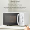 Midea 23L Dual-Use Microwave Oven, 800W, Mechanical Control with Turntable and Knob.