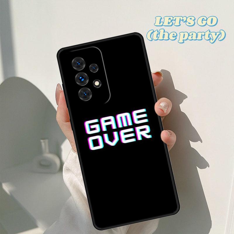 Неоновая игровая крышка для телефона Pixel Для Samsung Galaxy A42 A31 A40 A51 A71 A32 A80 A91 A52 A72 A73 A20e A21S A50 A70 A11 A12 Чехол