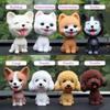 Gift Tabletop Wobble Head Dolls Bobblehead Dog Car Ornaments Nodding Puppy Toys Shaking Head Dog