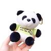 Мягкий брелок в виде панды, мультяшный автомобильный брелок, портативная плюшевая кукла, сумка, кулон, студент
