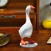 1pc Magnetic Goose Key Chain Home Decoration Sculpture OOffice Desk Decoration Resin Goose Duck Sculpture Tool Rack Home
