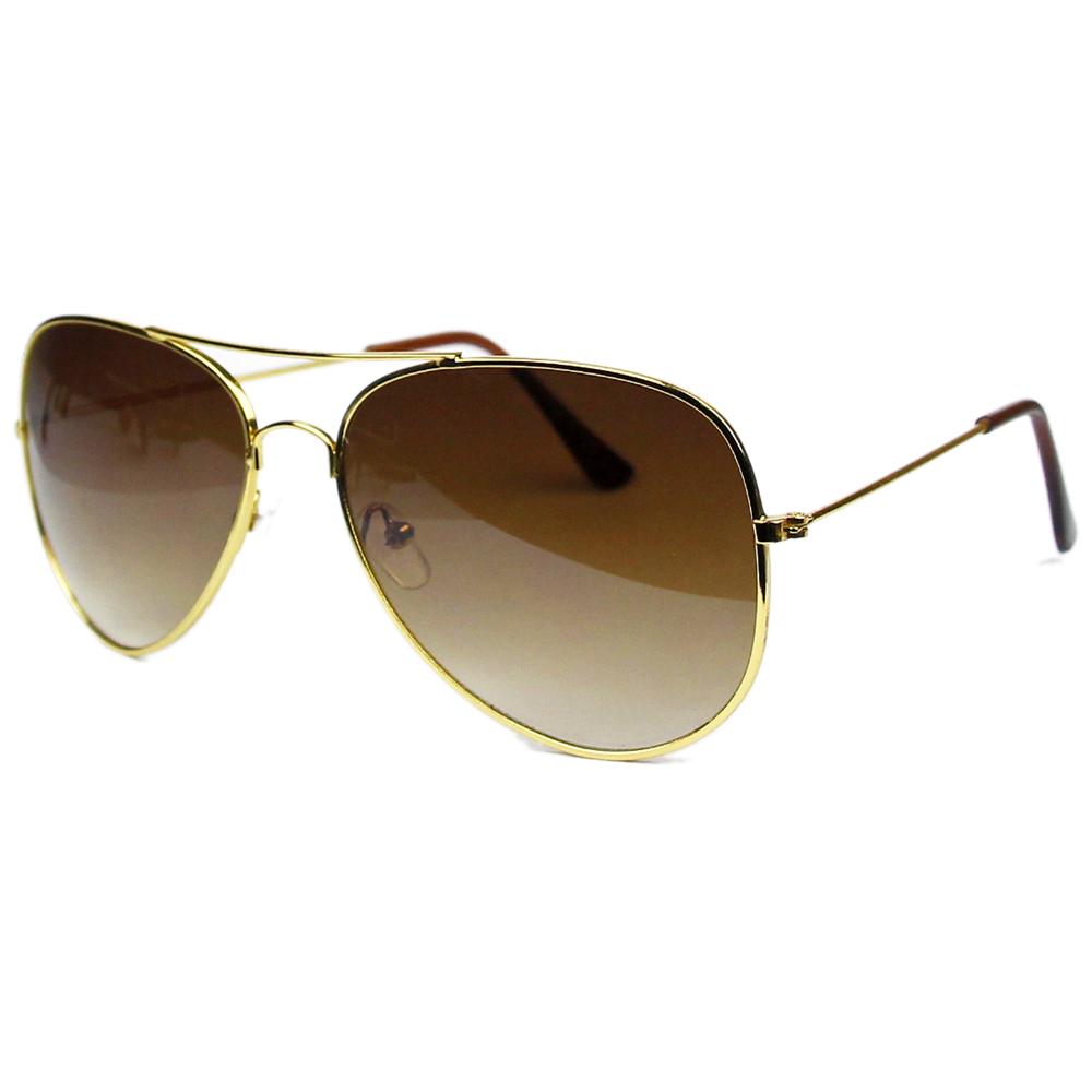 Fashion Mens Sunglasses For Women Classic Pilot Style Gradient Mirror Lens Retro Sun Glasses