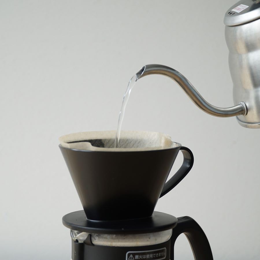 HARIO Pegasus Coffee Paper Filters 02W, White, 2-4 Cups, Pack of 100, Made in Japan, PEF-02-100W