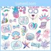 Mermaid Party Themed Supplies Photo Props For Birthdays And Party Shoots Photo